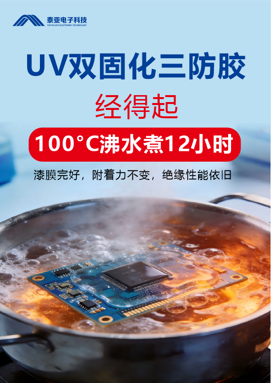 UV三防胶怎么选？别被“双固化”忽悠，敢过“沸水关”才是真防护