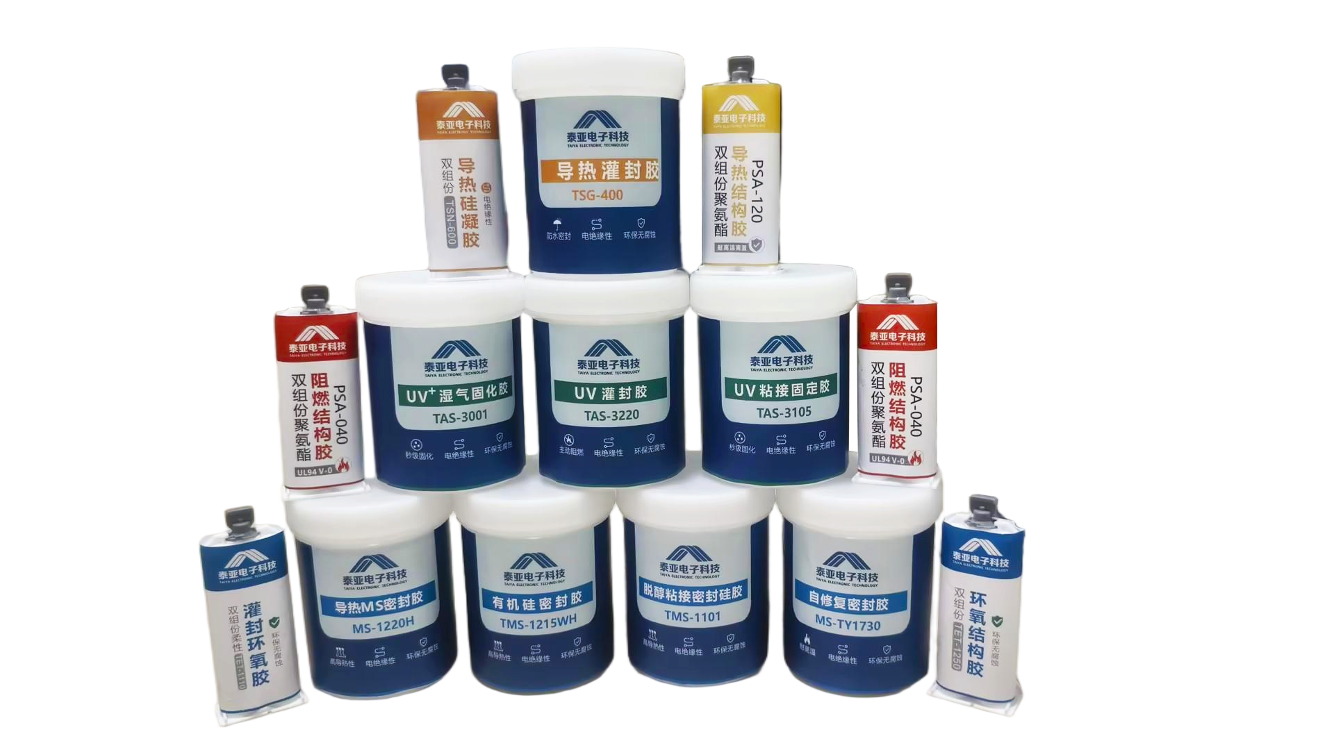 泰亚电子科技重磅推出丙烯酸、MS密封胶、环氧胶新品，赋能新能源与电子制造高端粘接
